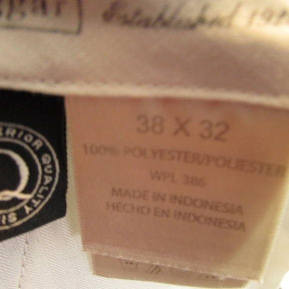 Haggar Men's dress pants, 38X32, cuffed, (0057) - Picture 6 of 6